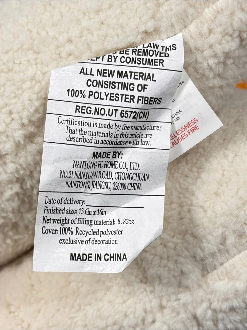 NEW Novogratz Ghost Sherpa Halloween Pillows